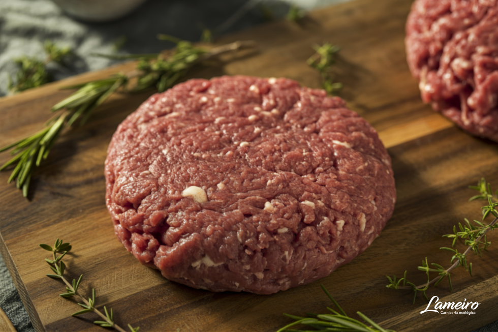 Hamburguesas ecologicas de lameiro